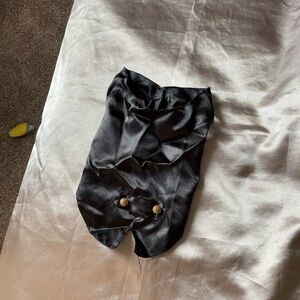 paws n claws black tuxedo vest